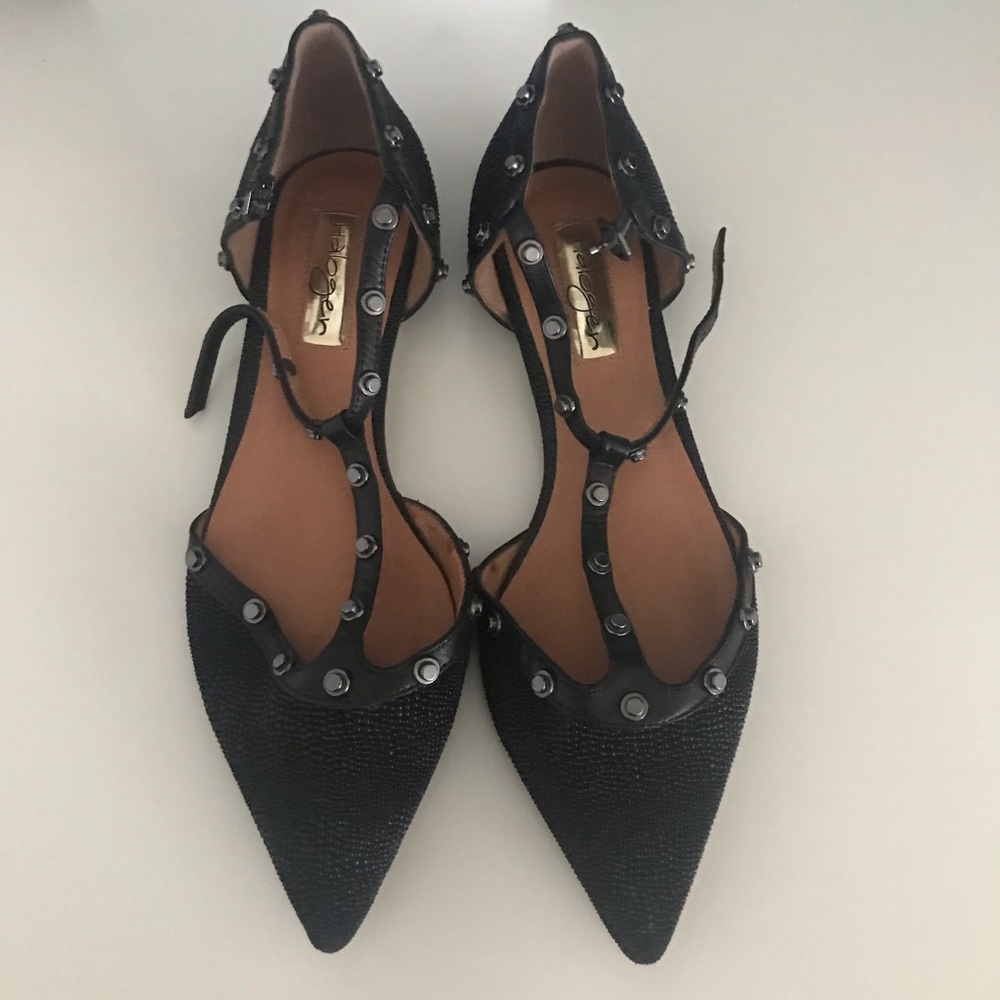 Halogen Black Flats